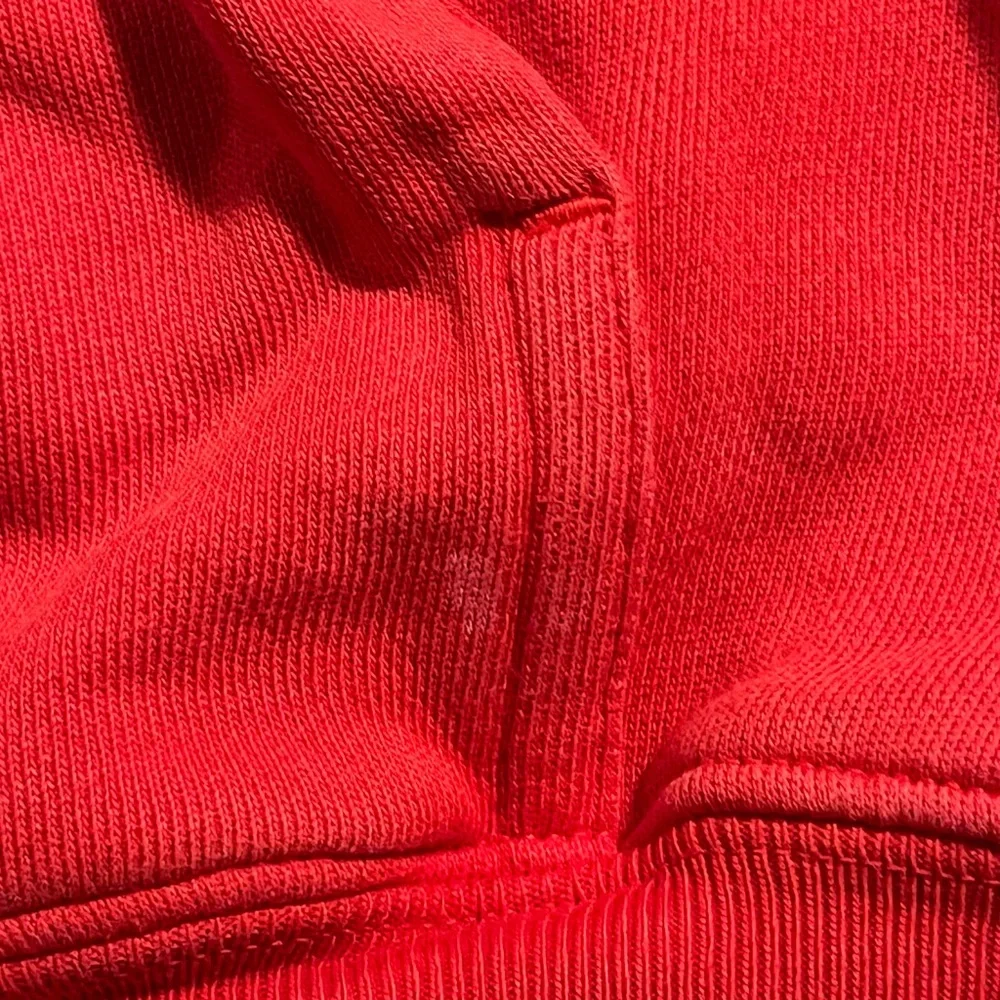 YZY Gap Yeezy Double Layer Hoodie Youth Size Medium Red Unisex Kids Kanye West